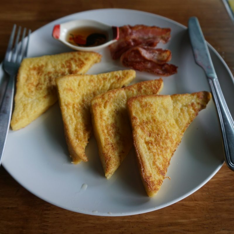 baked bread on plate